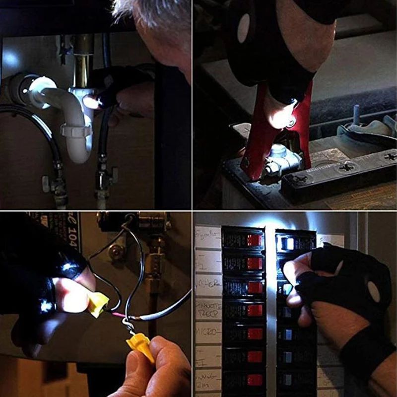 Finger Light Gloves – Lightweight Fingerless Work Gloves for Daily Use