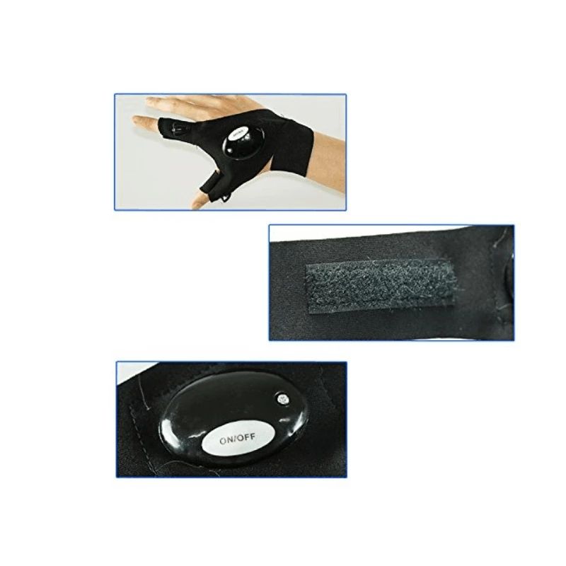 Finger Light Gloves – Lightweight Fingerless Work Gloves for Daily Use