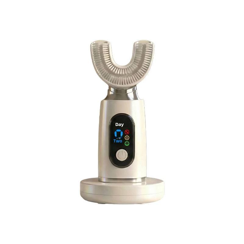 Smart U-Shaped Electric Toothbrush – 360° Automatic Sonic Cleaning